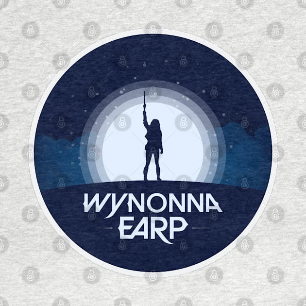 Wynonna Earp Moon Silhouette by VikingElf